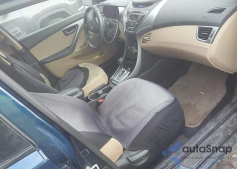 2013 Hyundai Elantra Gls из США, поврежденный, VIN KMHDH4AE9DU836766